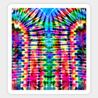 Sunshine and Rainbows Tie Dye Sticker